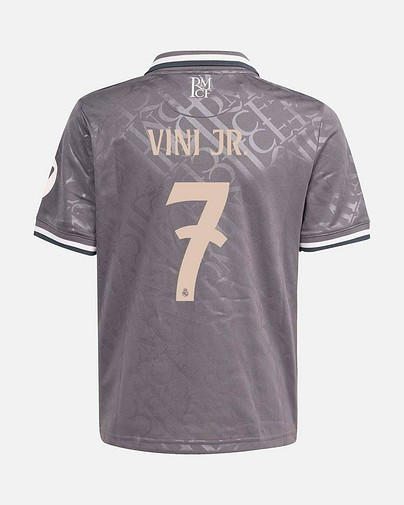 Camiseta 3ª Real Madrid 2024/2025 Vini Jr.