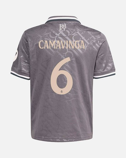 Camiseta 3ª Real Madrid 2024/2025 Camavinga