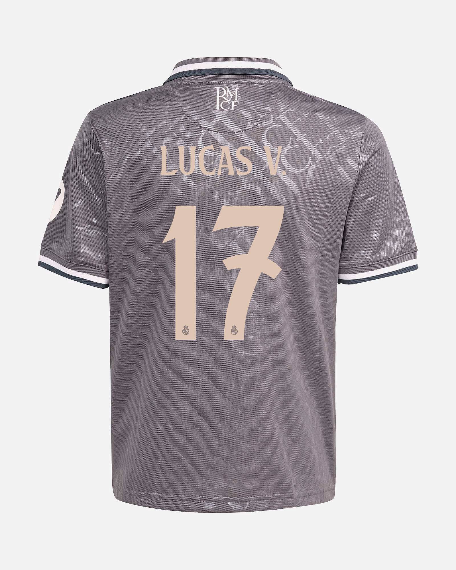 Camiseta 3ª Real Madrid 2024/2025 Lucas V. - Fútbol Factory