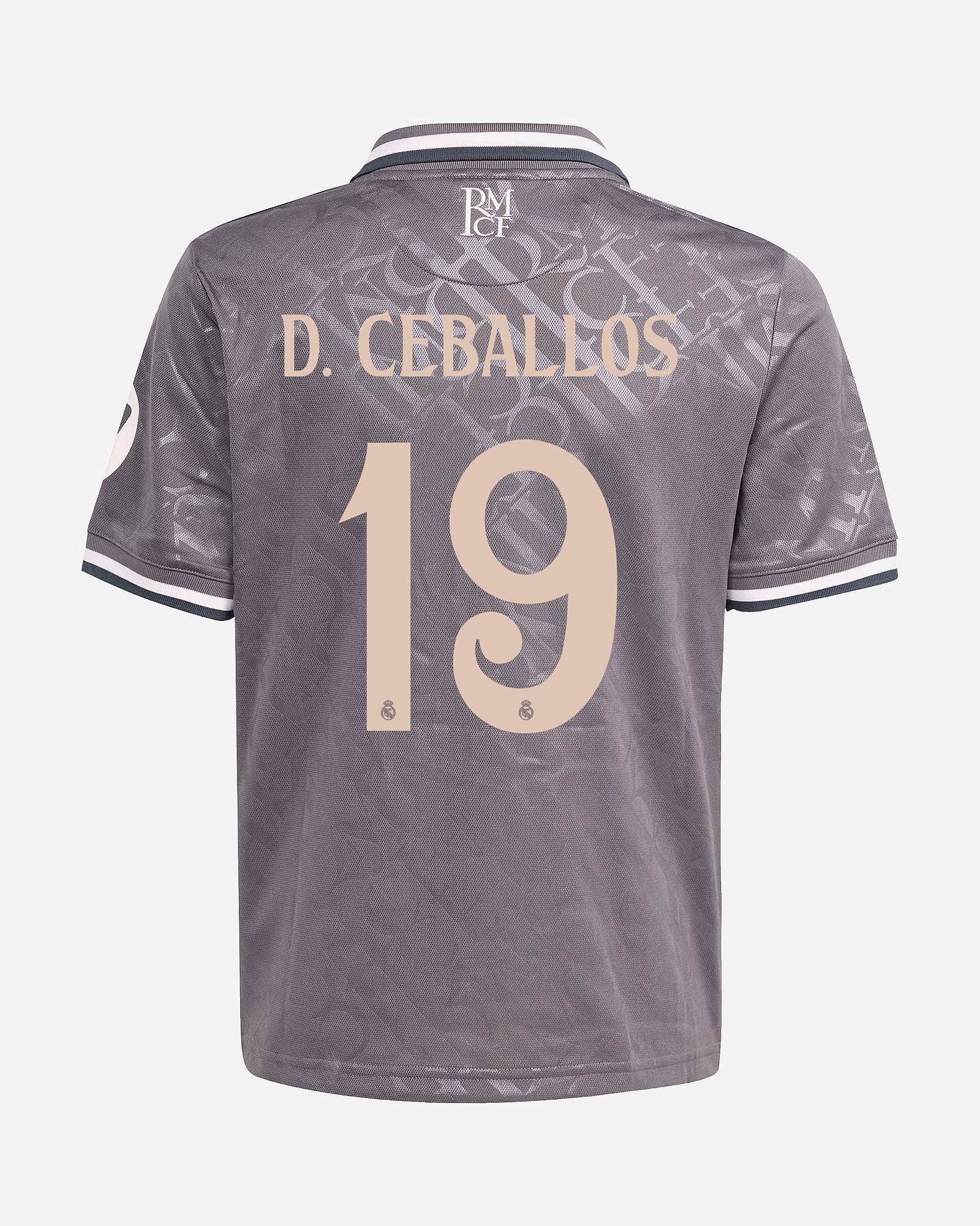 Camisola 3ª Real Madrid 2024/2025 D. Ceballos - Fútbol Factory