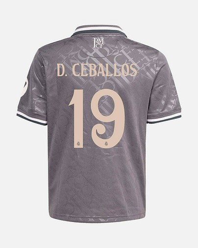 Camisola 3ª Real Madrid 2024/2025 D. Ceballos