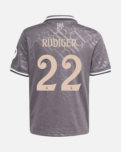 Camiseta 3ª Real Madrid 2024/2025 Rüdiger