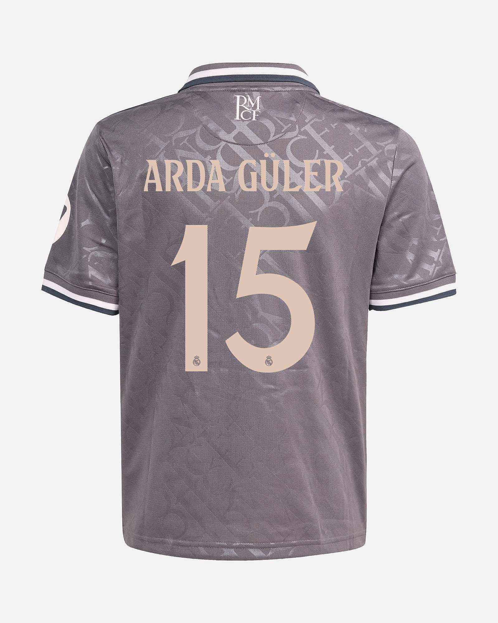 Camiseta 3ª Real Madrid 2024/2025 Arda Güler - Fútbol Factory