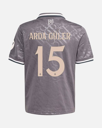 Camiseta 3ª Real Madrid 2024/2025 Arda Güler