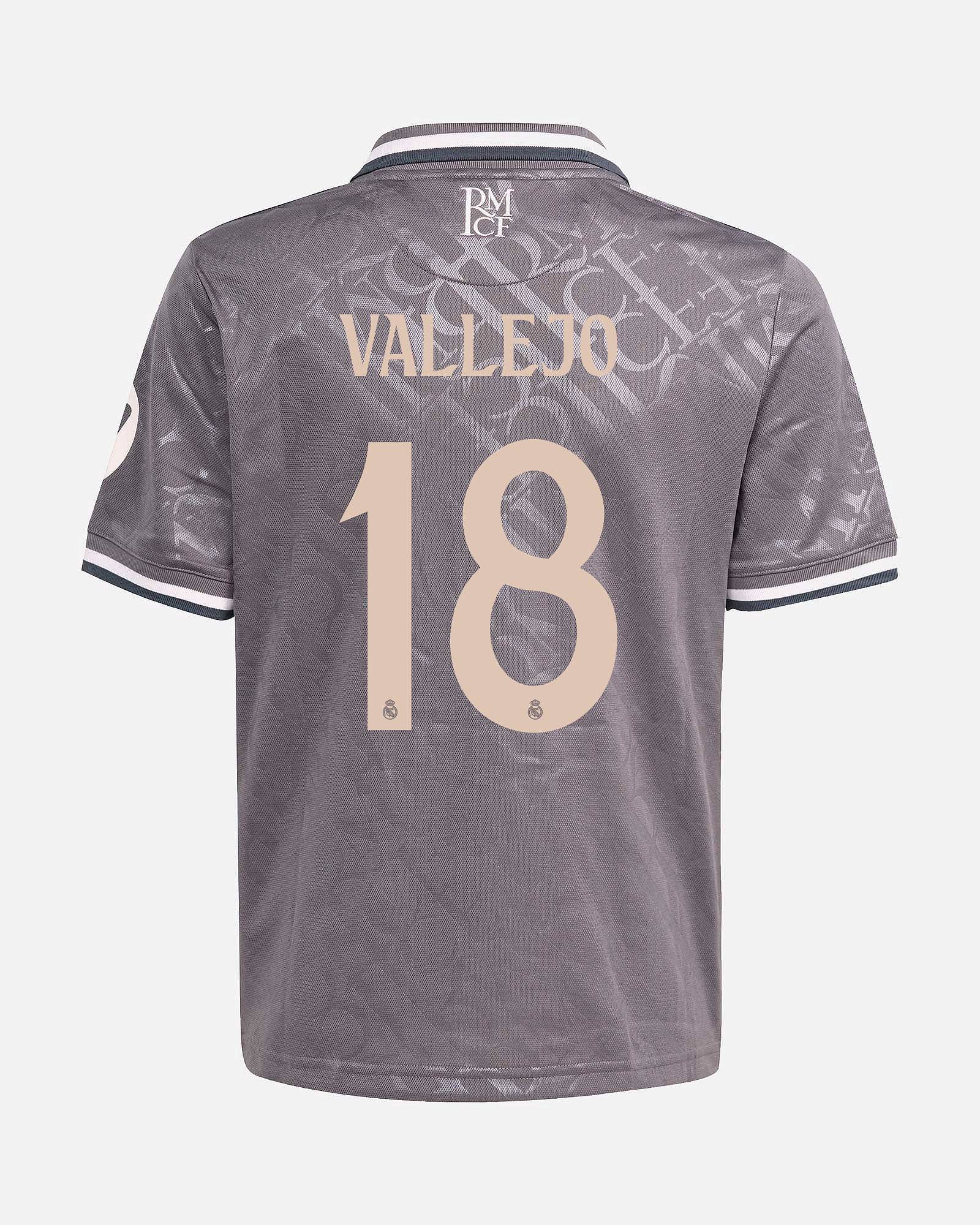 Jersey 3ª Real Madrid 2024/2025 Vallejo - Fútbol Factory