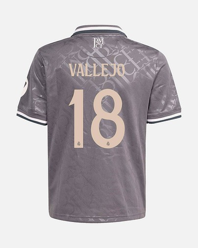 Camiseta 3ª Real Madrid 2024/2025 Vallejo