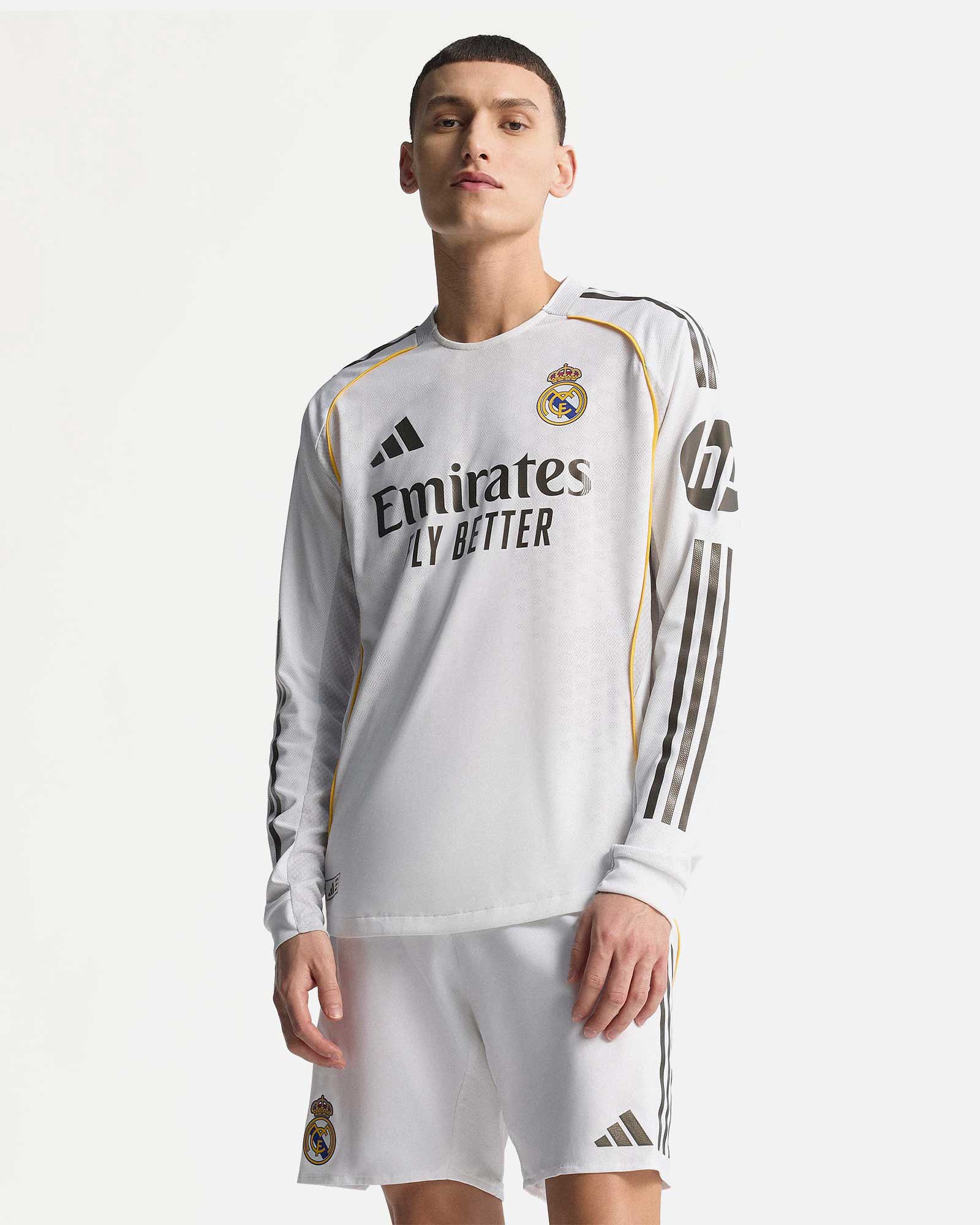 Camiseta manga larga 1ª Real Madrid 2025/2026 Authentic  - Fútbol Factory
