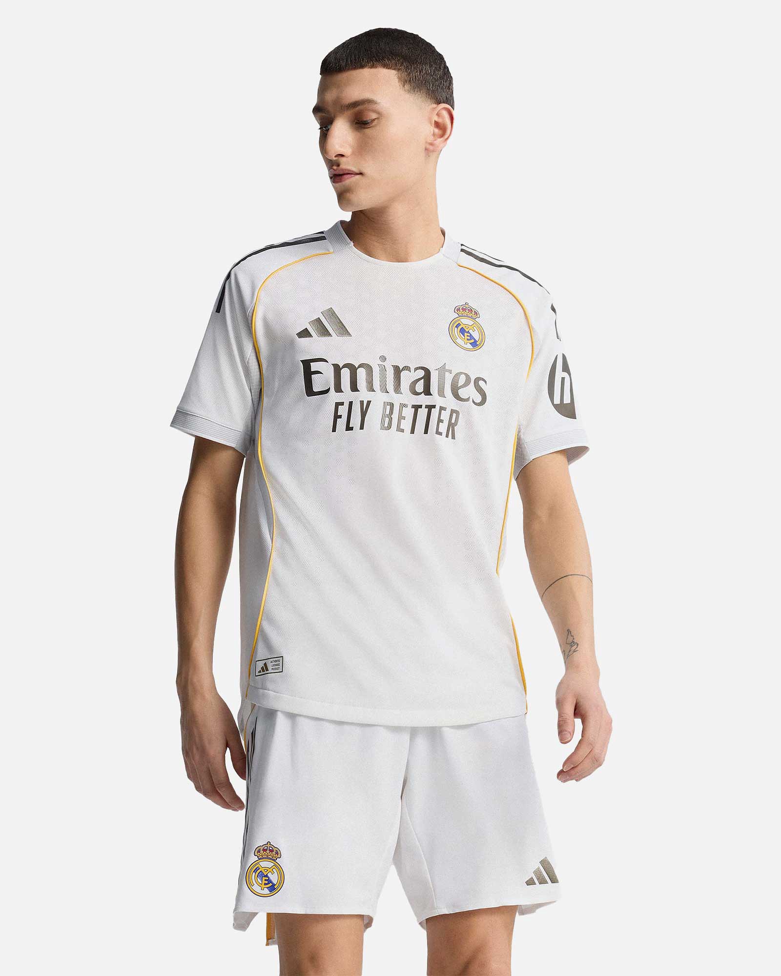 Camiseta 1ª Real Madrid 2025/2026 Authentic  - Fútbol Factory