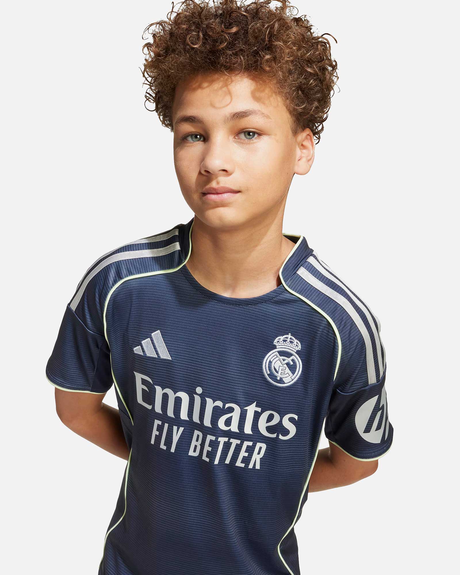 Conjunto 2ª Real Madrid 2025/2026 - Fútbol Factory