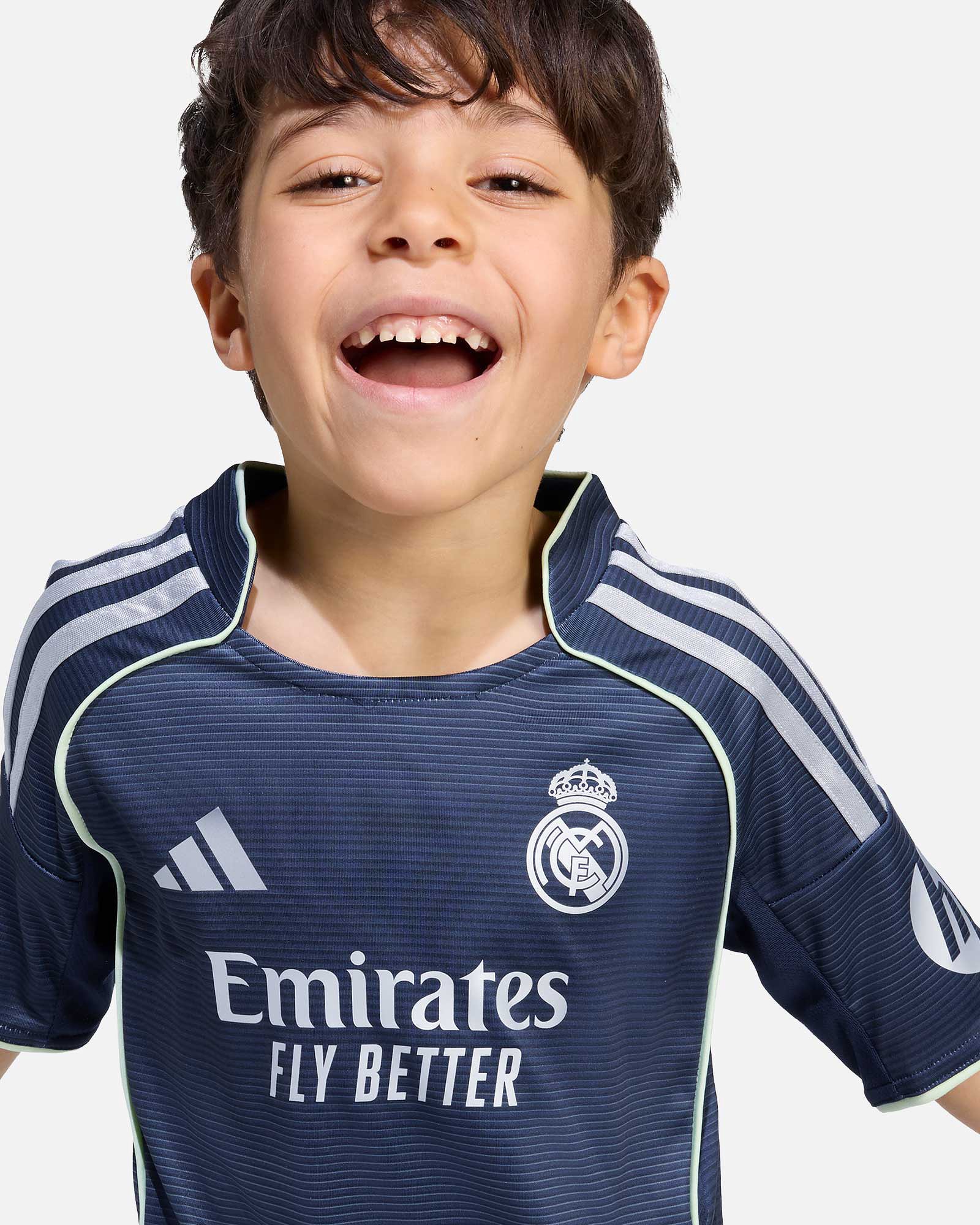  Mini conjunto 2ª Real Madrid 2025/2026 - Fútbol Factory