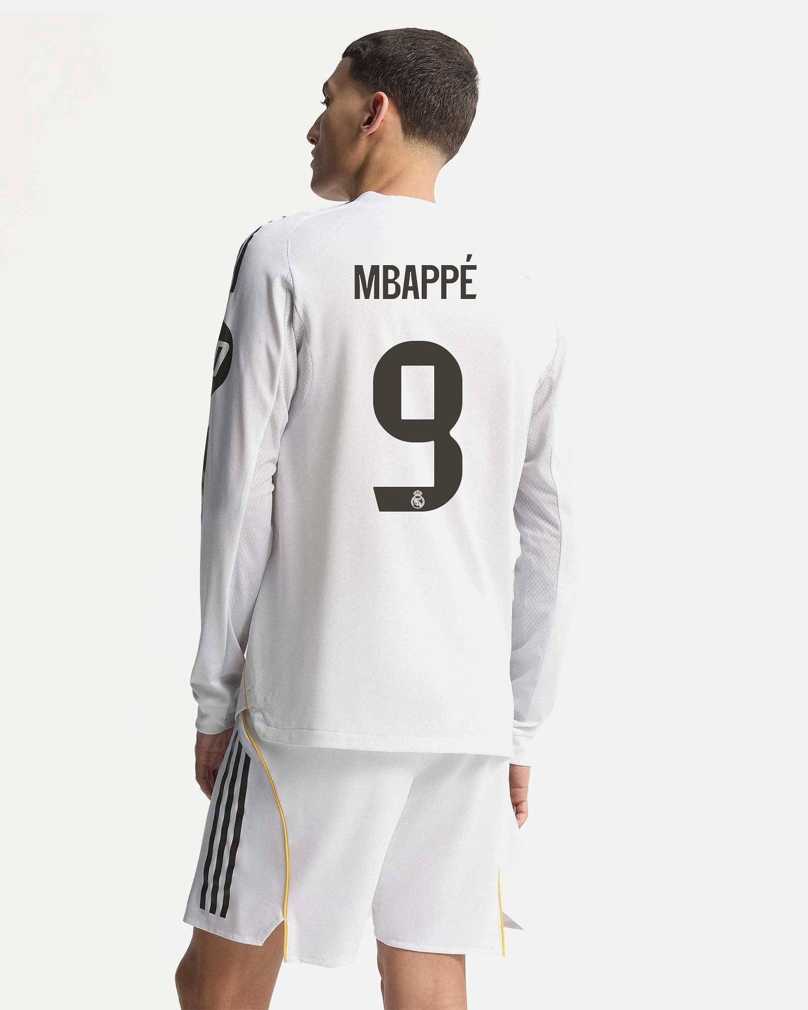 Camiseta manga larga 1ª Real Madrid 2025/2026 Authentic  Mbappé - Fútbol Factory