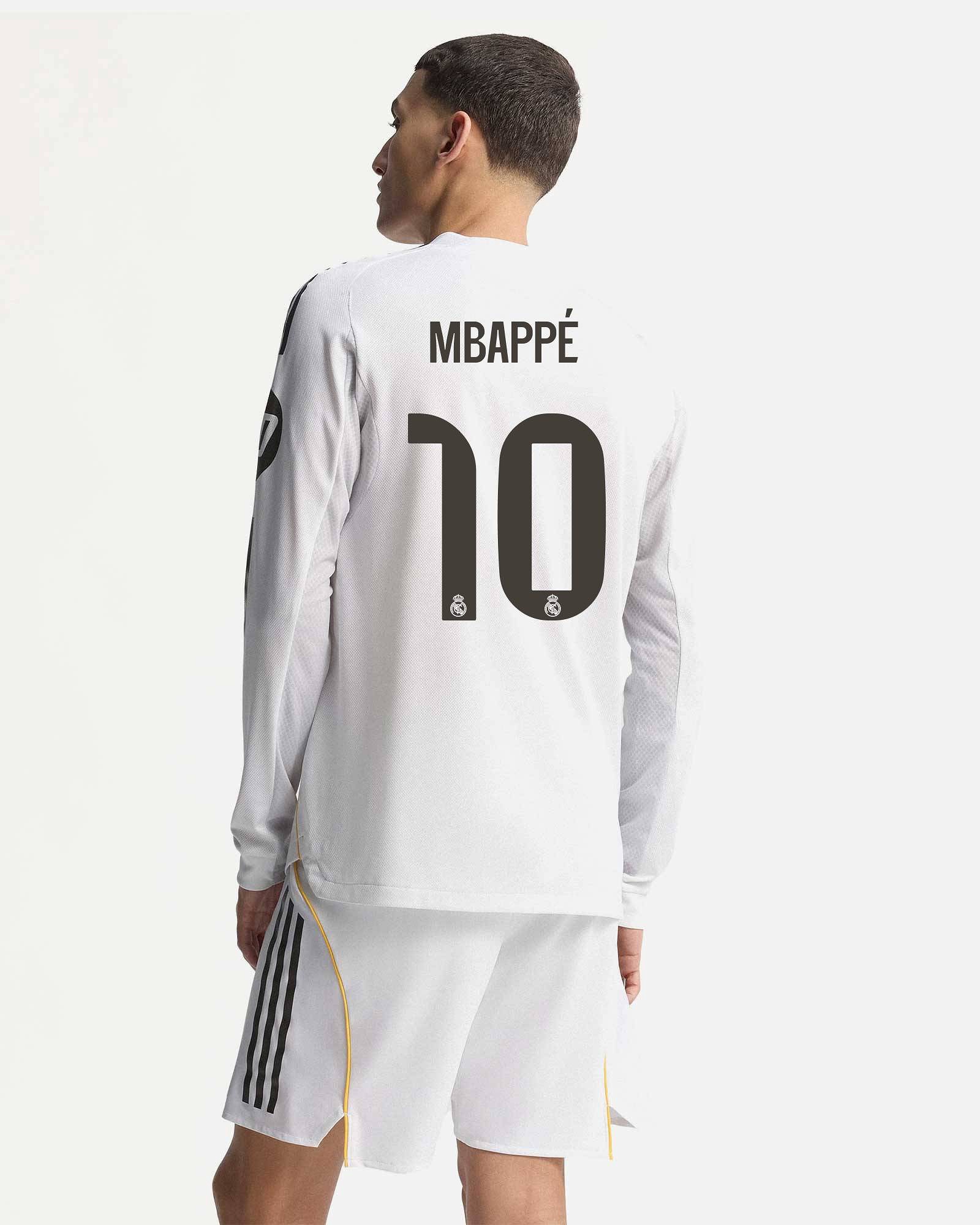 Camiseta manga larga 1ª Real Madrid 2025/2026 Authentic  Mbappé - Fútbol Factory