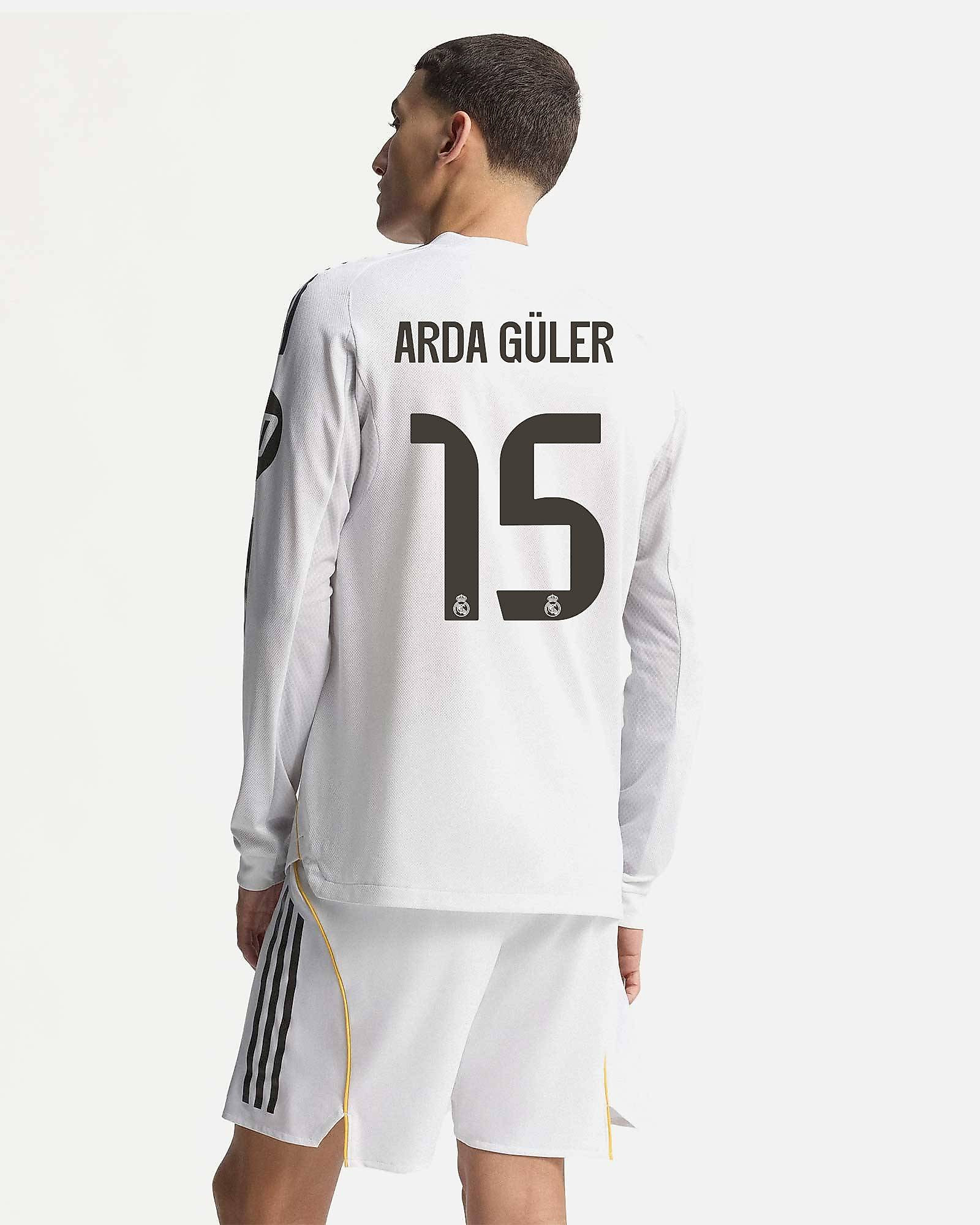 Camiseta manga larga 1ª Real Madrid 2025/2026 Authentic  Arda Güler - Fútbol Factory