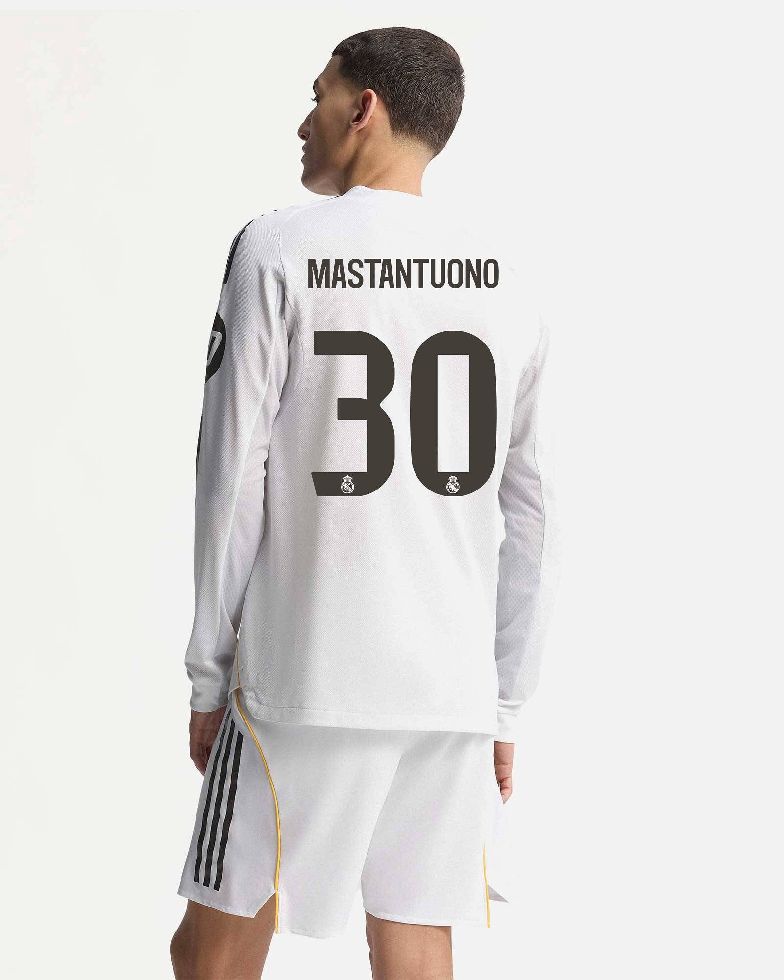 Camiseta de manga comprida 1ª Real Madrid 2025/2026 Authentic Mastantuono - Fútbol Factory
