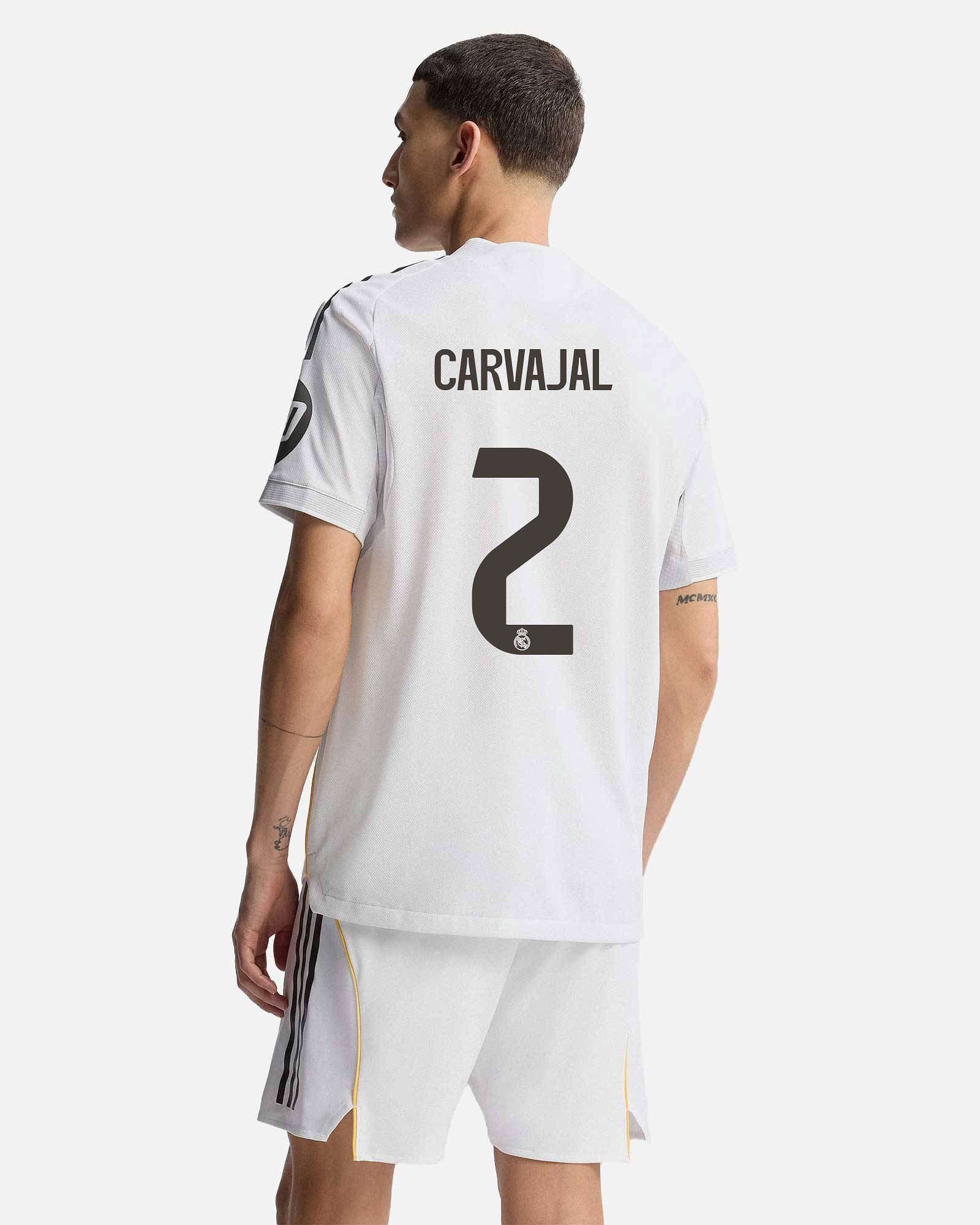 Camiseta 1ª Real Madrid 2025/2026 Authentic  Carvajal - Fútbol Factory
