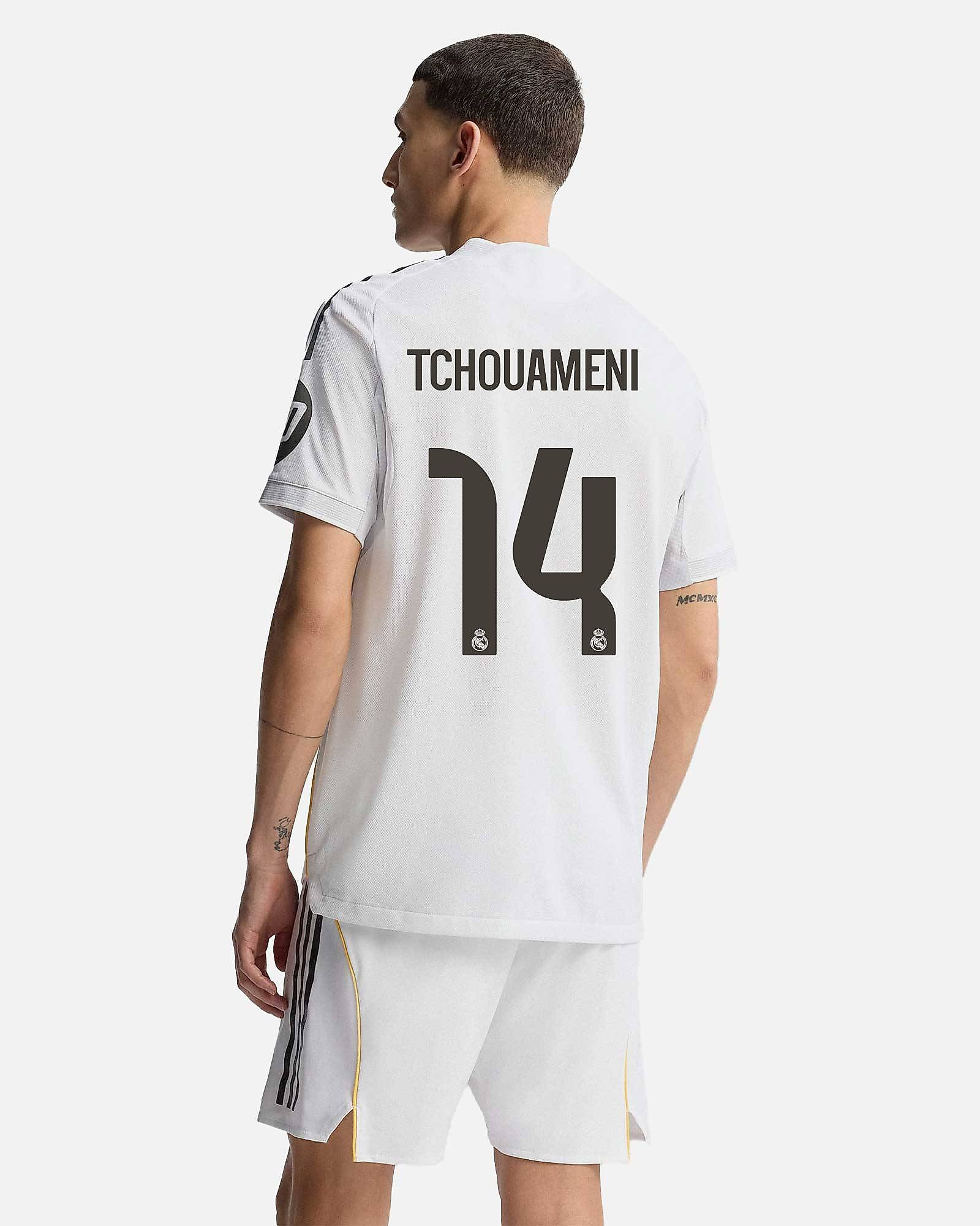Camiseta 1ª Real Madrid 2025/2026 Authentic Tchouameni Camiseta 1ª Real Madrid 2025/2026 Authentic Tchouameni - Fútbol Factory
