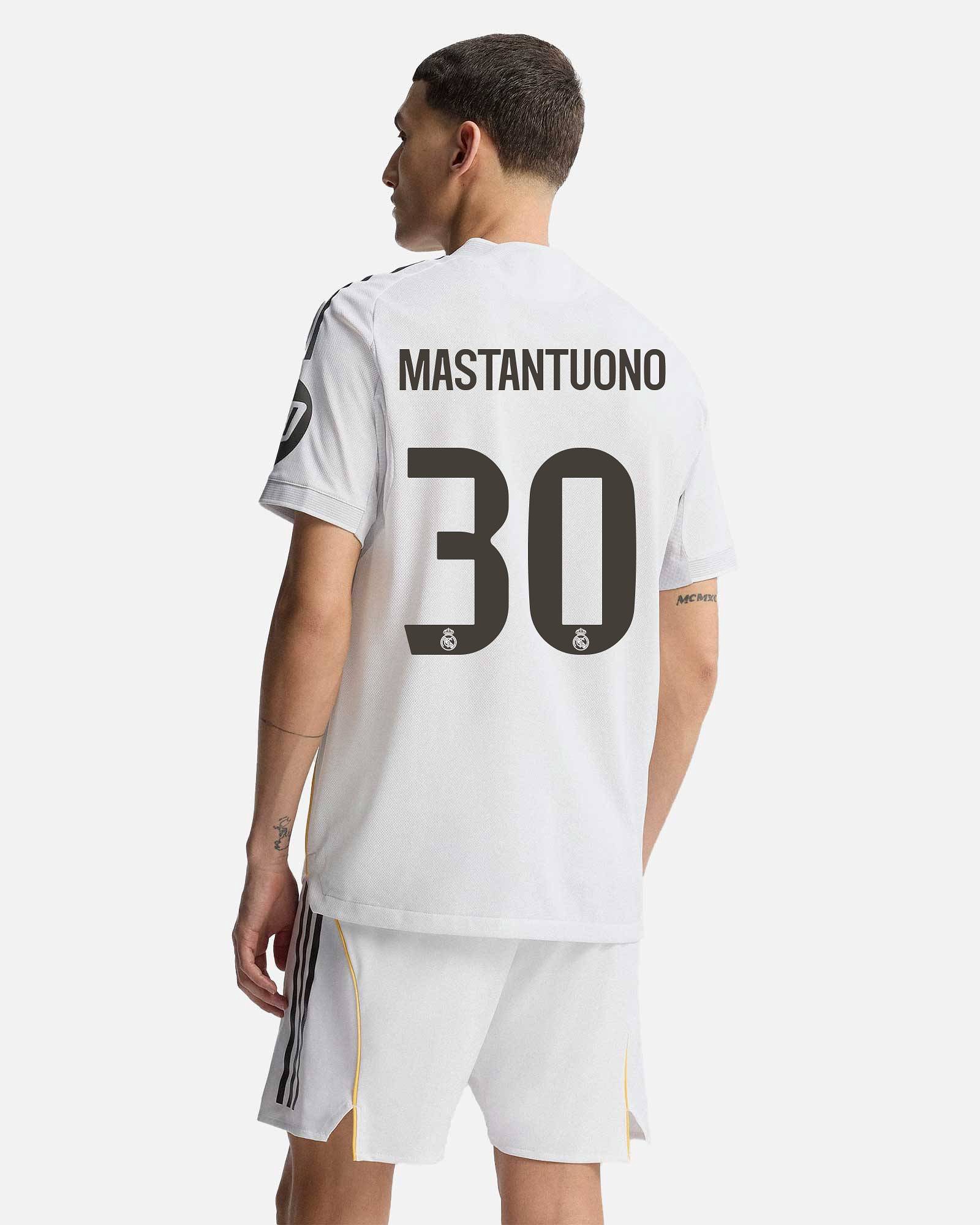 Camiseta 1ª Real Madrid 2025/2026 Authentic Mastantuono Camiseta 1ª Real Madrid 2025/2026 Authentic Mastantuono - Fútbol Factory