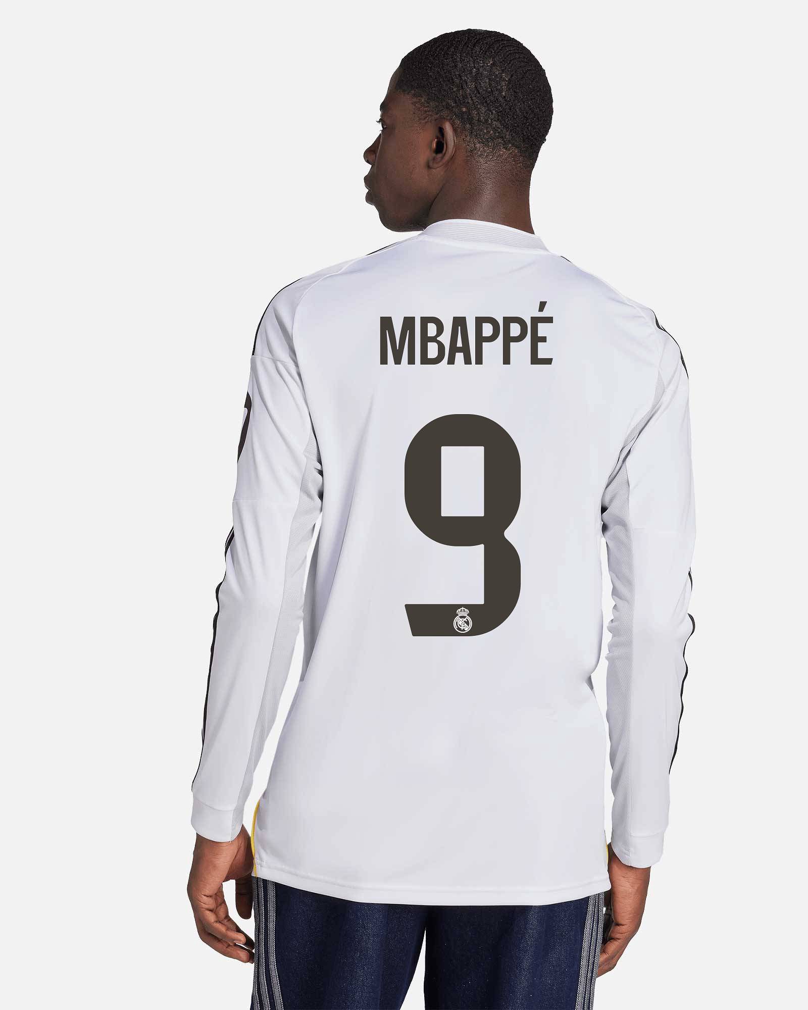 Camiseta manga larga 1ª Real Madrid 2025/2026  Mbappé - Fútbol Factory