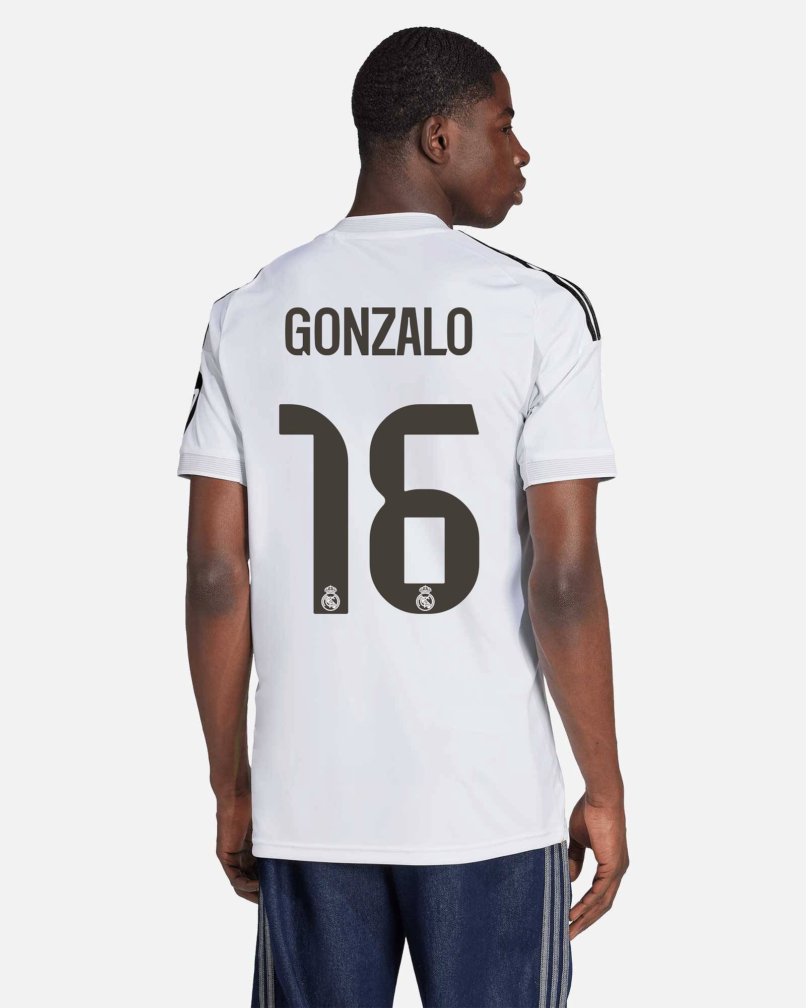 Camiseta 1ª Real Madrid 2025/2026 Gonzalo Camiseta 1ª Real Madrid 2025/2026 Gonzalo - Fútbol Factory