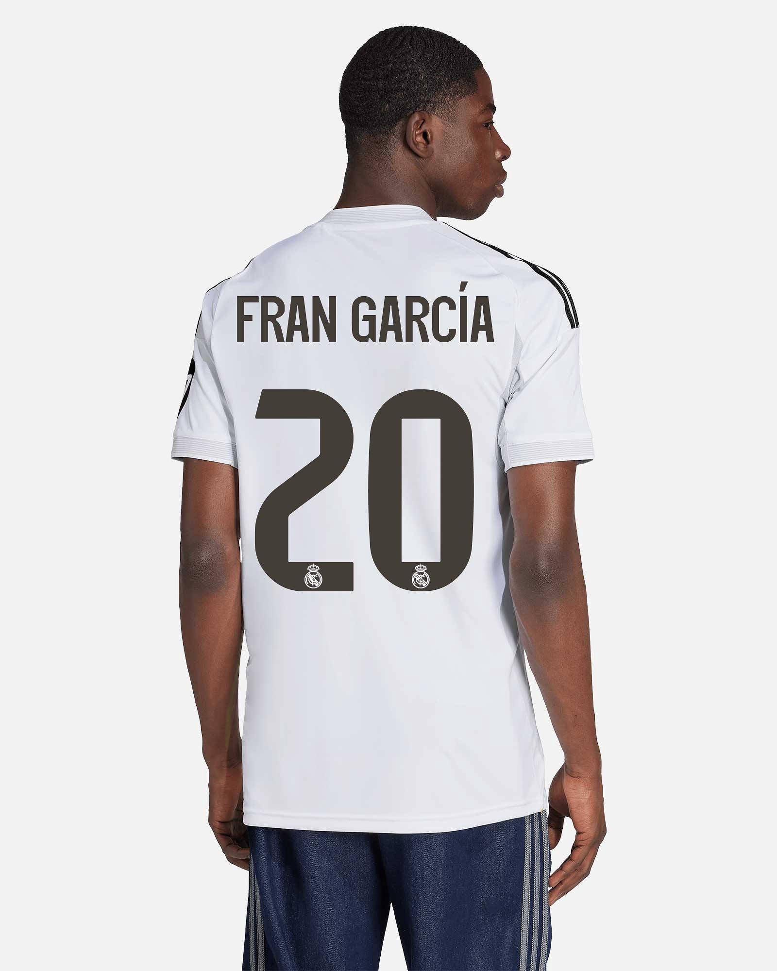 Camiseta 1ª Real Madrid 2025/2026 Fran García - Fútbol Factory