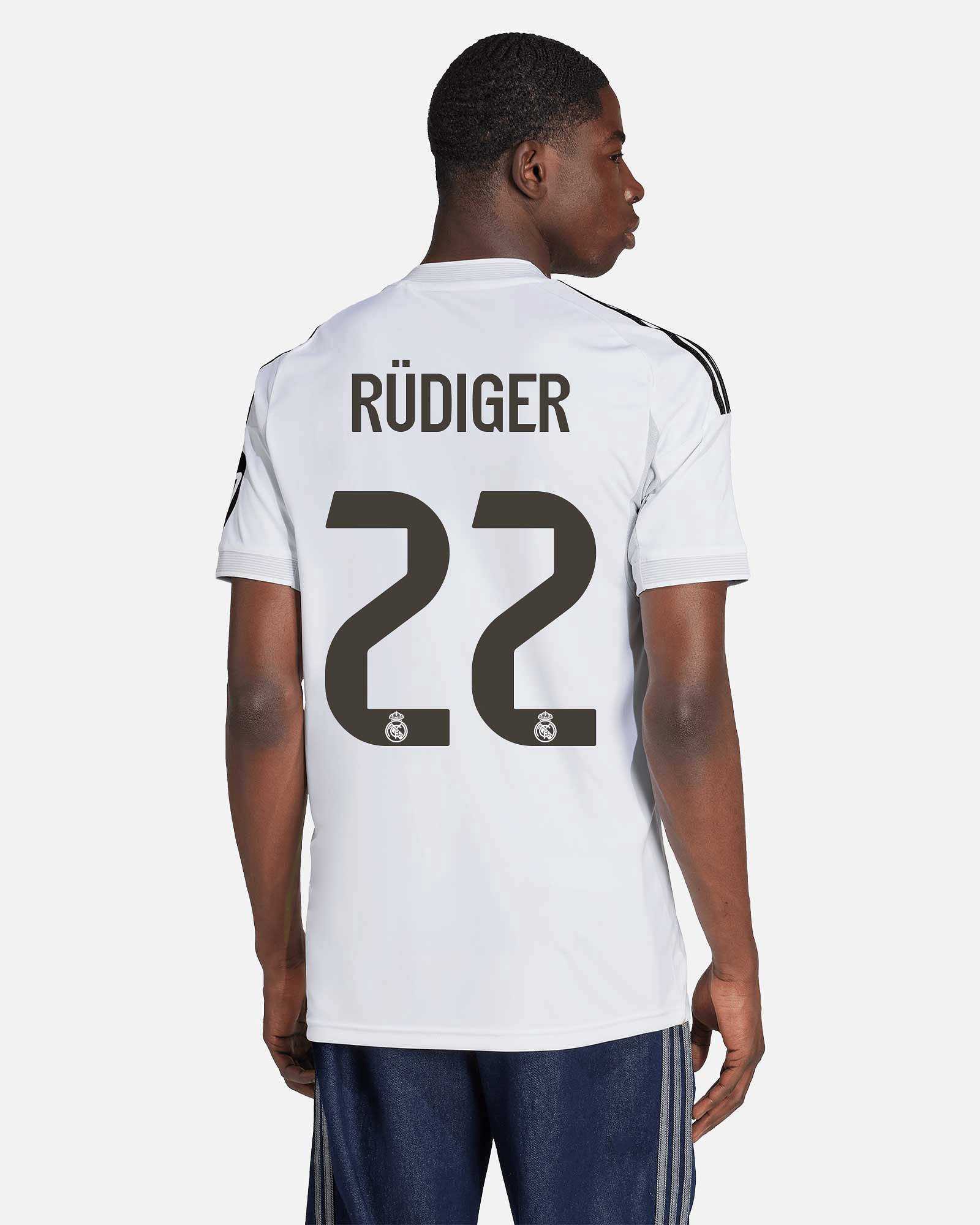 Camiseta 1ª Real Madrid 2025/2026 Rüdiger - Fútbol Factory