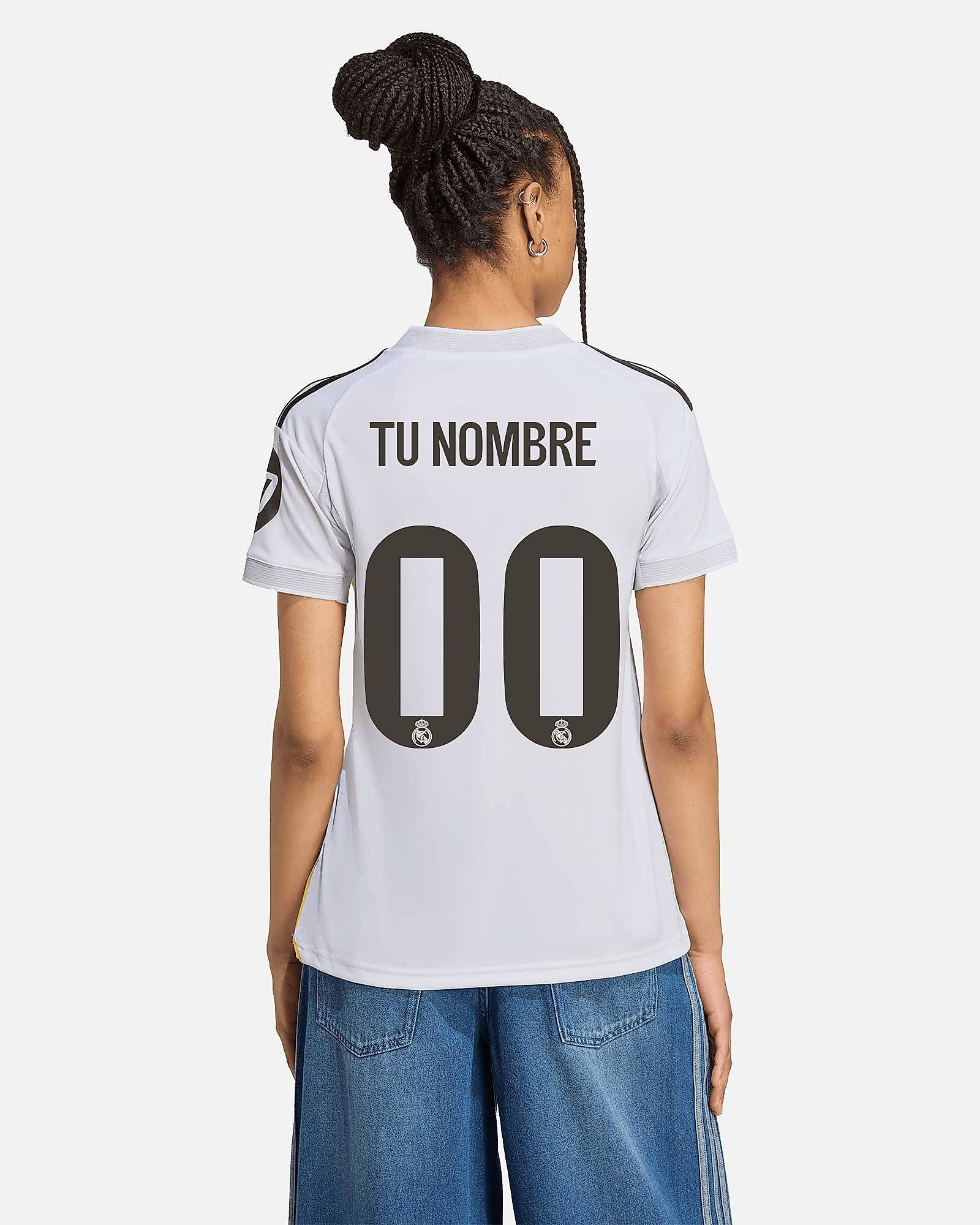 Camiseta 1ª Real Madrid 2025/2026 Personalizado - Fútbol Factory