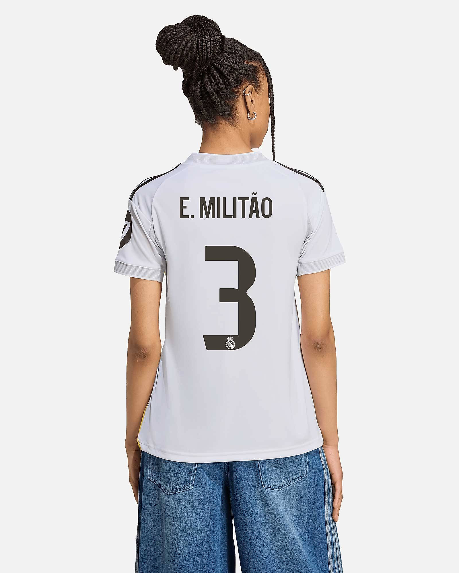Camiseta 1ª Real Madrid 2025/2026 E. Militão - Fútbol Factory