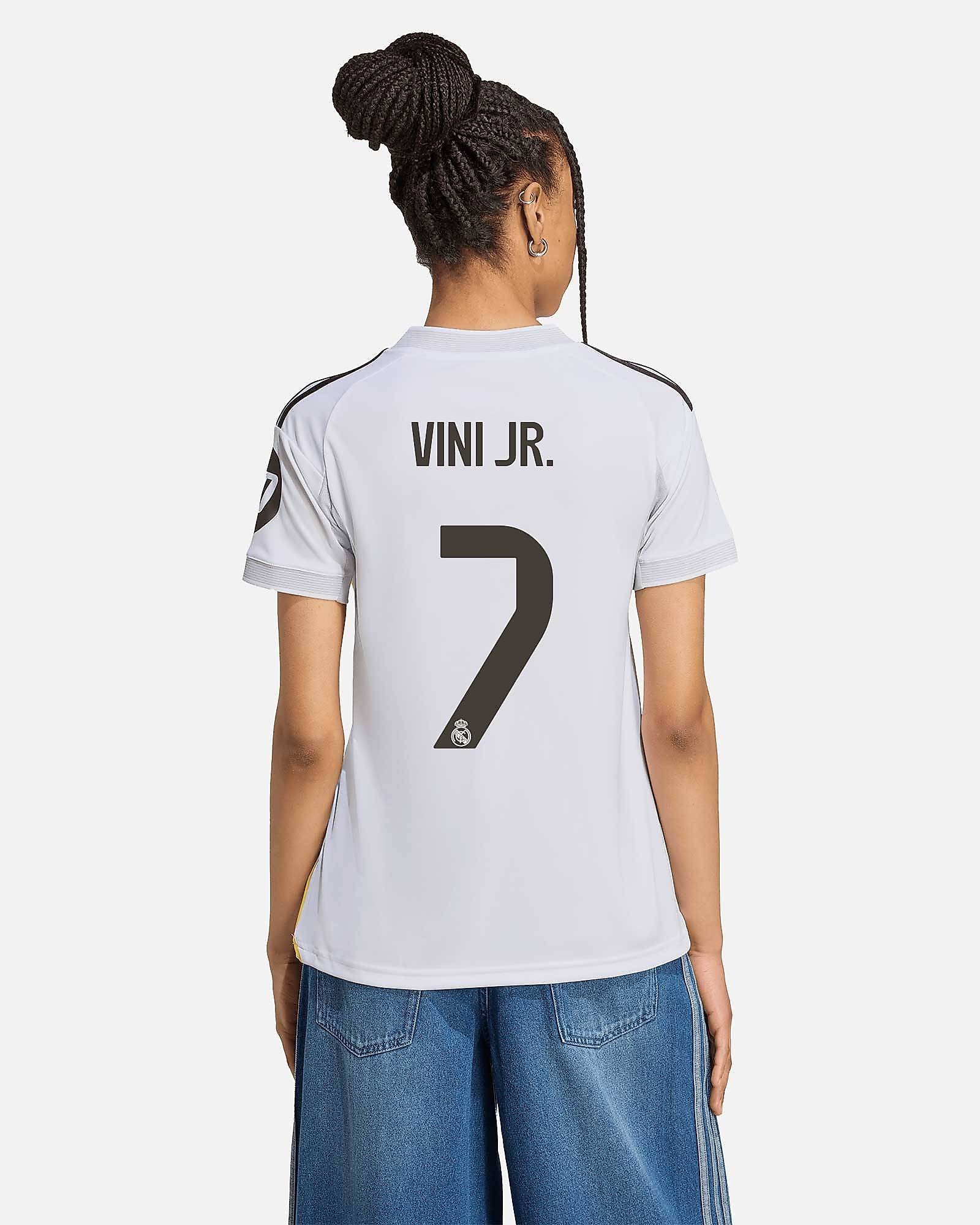 Camiseta 1ª Real Madrid 2025/2026 Vini Jr. Camiseta 1ª Real Madrid 2025/2026 Vini Jr. - Fútbol Factory