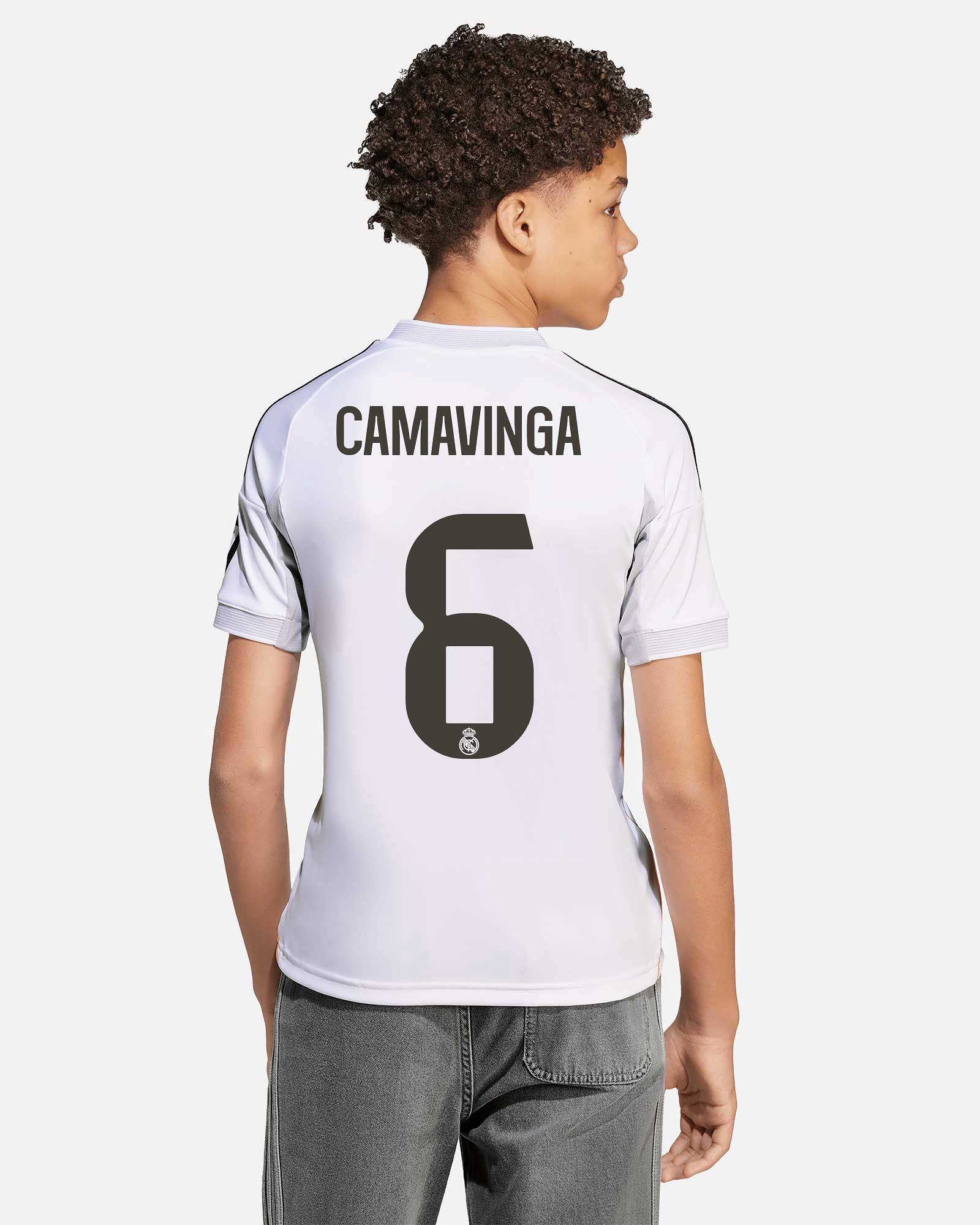 Camiseta 1ª Real Madrid 2025/2026 Camavinga - Fútbol Factory