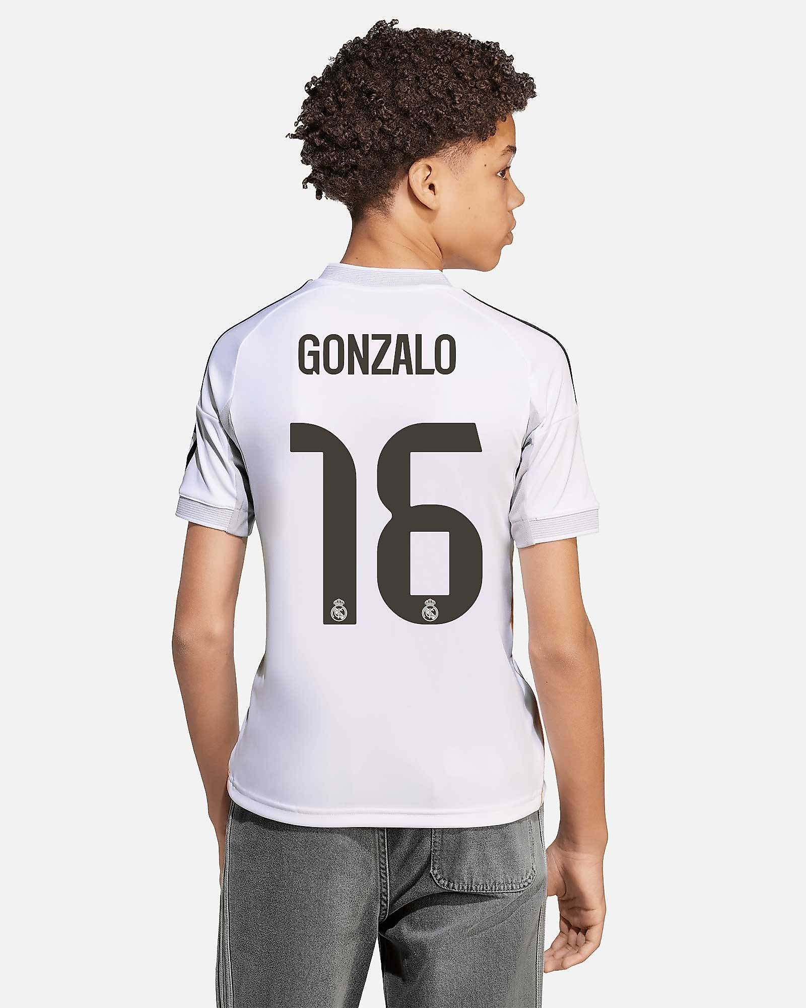 Camiseta 1ª Real Madrid 2025/2026 Gonzalo Camiseta 1ª Real Madrid 2025/2026 Gonzalo - Fútbol Factory