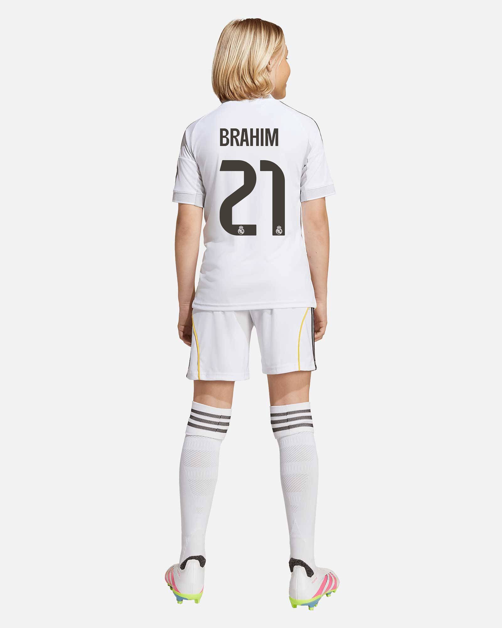 Conjunto 1ª Real Madrid 2025/2026 Brahim - Fútbol Factory