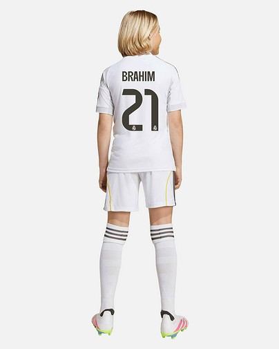 Conjunto 1ª Real Madrid 2025/2026 Brahim
