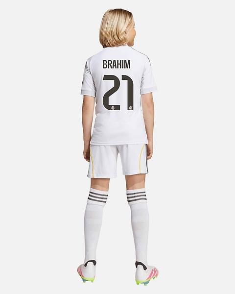 Conjunto 1ª Real Madrid 2025/2026 Brahim