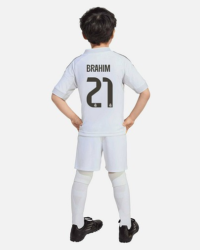  Mini conjunto 1ª Real Madrid 2025/2026 Brahim
