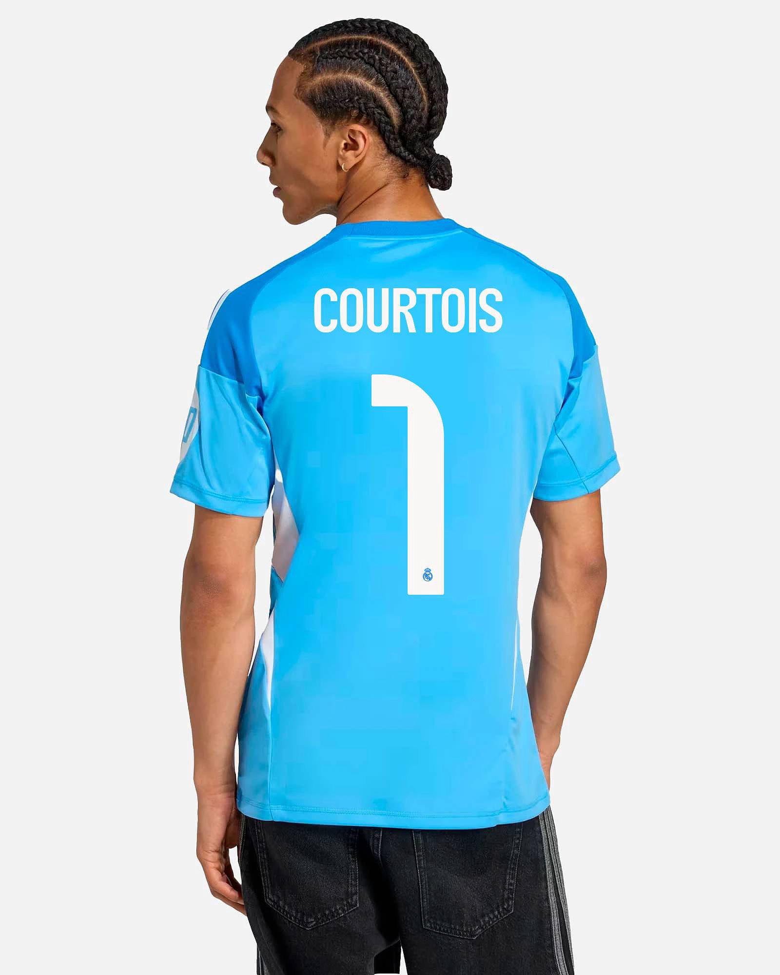 Camiseta de portero 1ª Real Madrid 2025/2026 Courtois Camiseta de portero 1ª Real Madrid 2025/2026 Courtois - Fútbol Factory