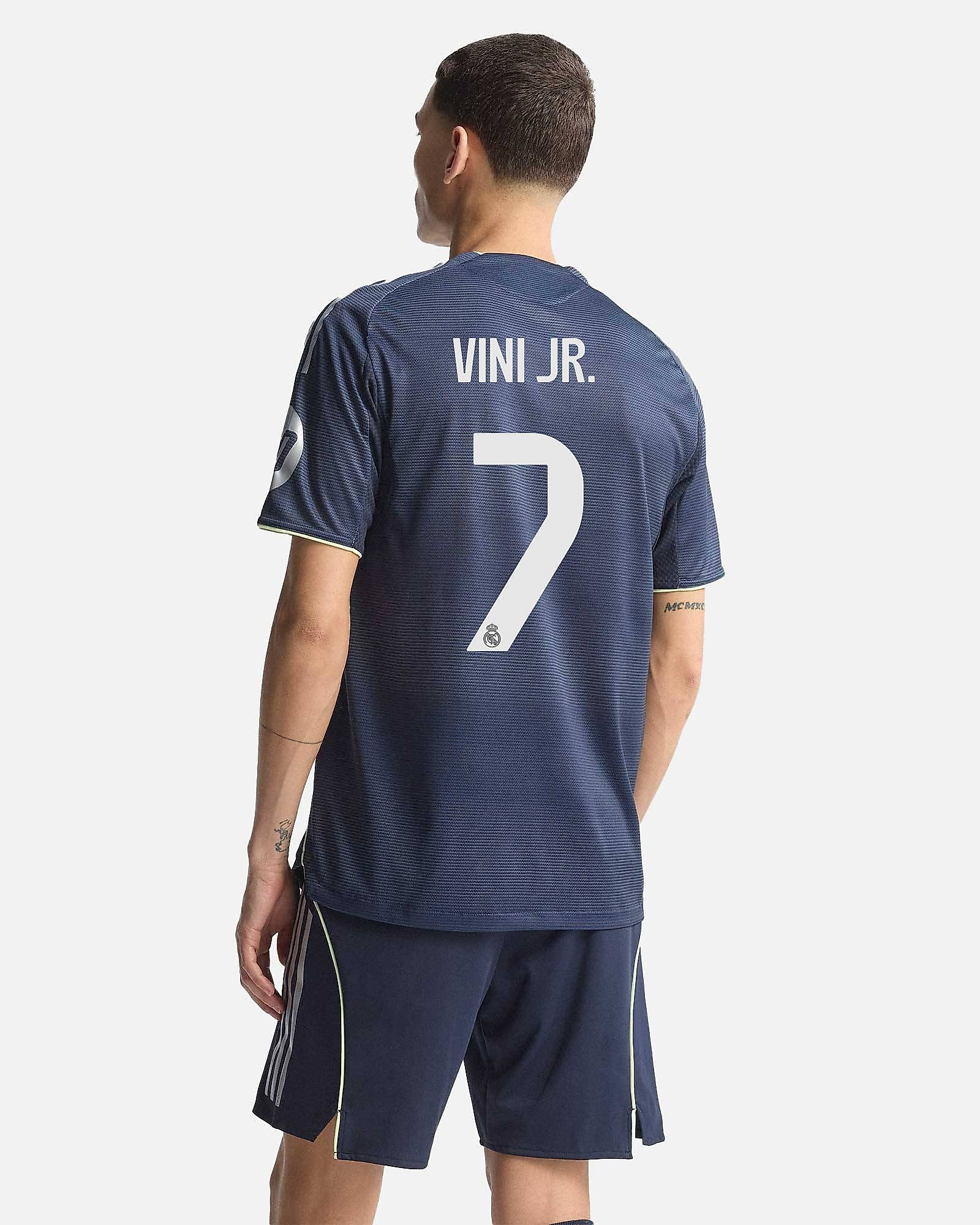 Camiseta 2ª Real Madrid 2025/2026 Authentic Vini Jr. Camiseta 2ª Real Madrid 2025/2026 Authentic Vini Jr. - Fútbol Factory