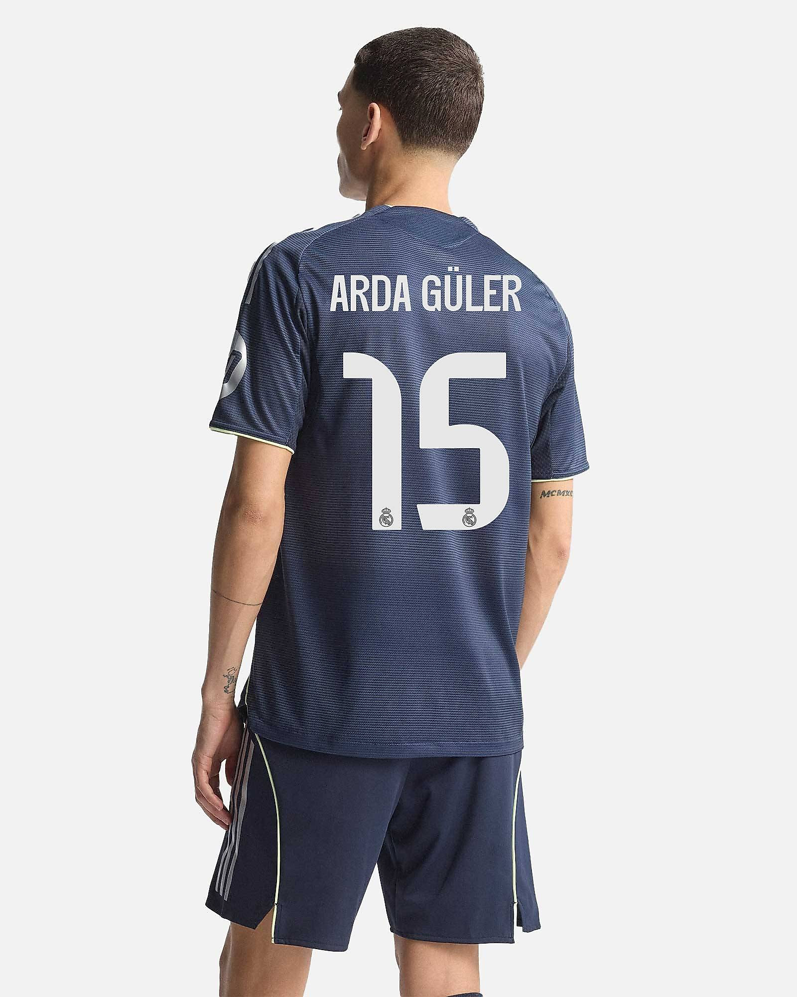 Camiseta 2ª Real Madrid 2025/2026 Authentic Arda Güler - Fútbol Factory