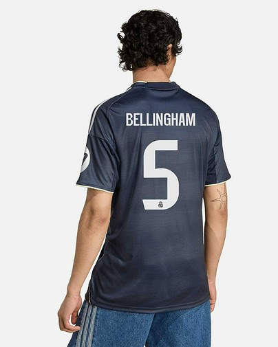 Camiseta 2ª Real Madrid 2025/2026  Bellingham