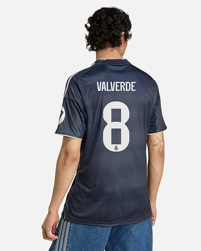 Camiseta 2ª Real Madrid 2025/2026  Valverde