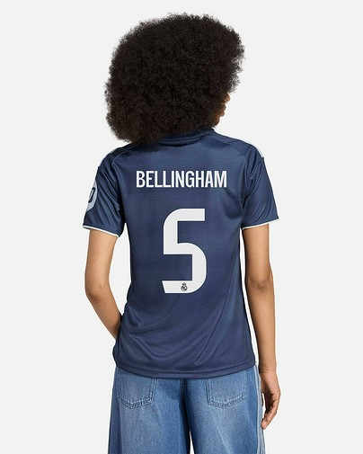 Camiseta 2ª Real Madrid 2025/2026  Bellingham