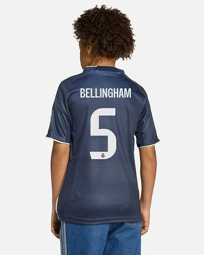 Camiseta 2ª Real Madrid 2025/2026  Bellingham