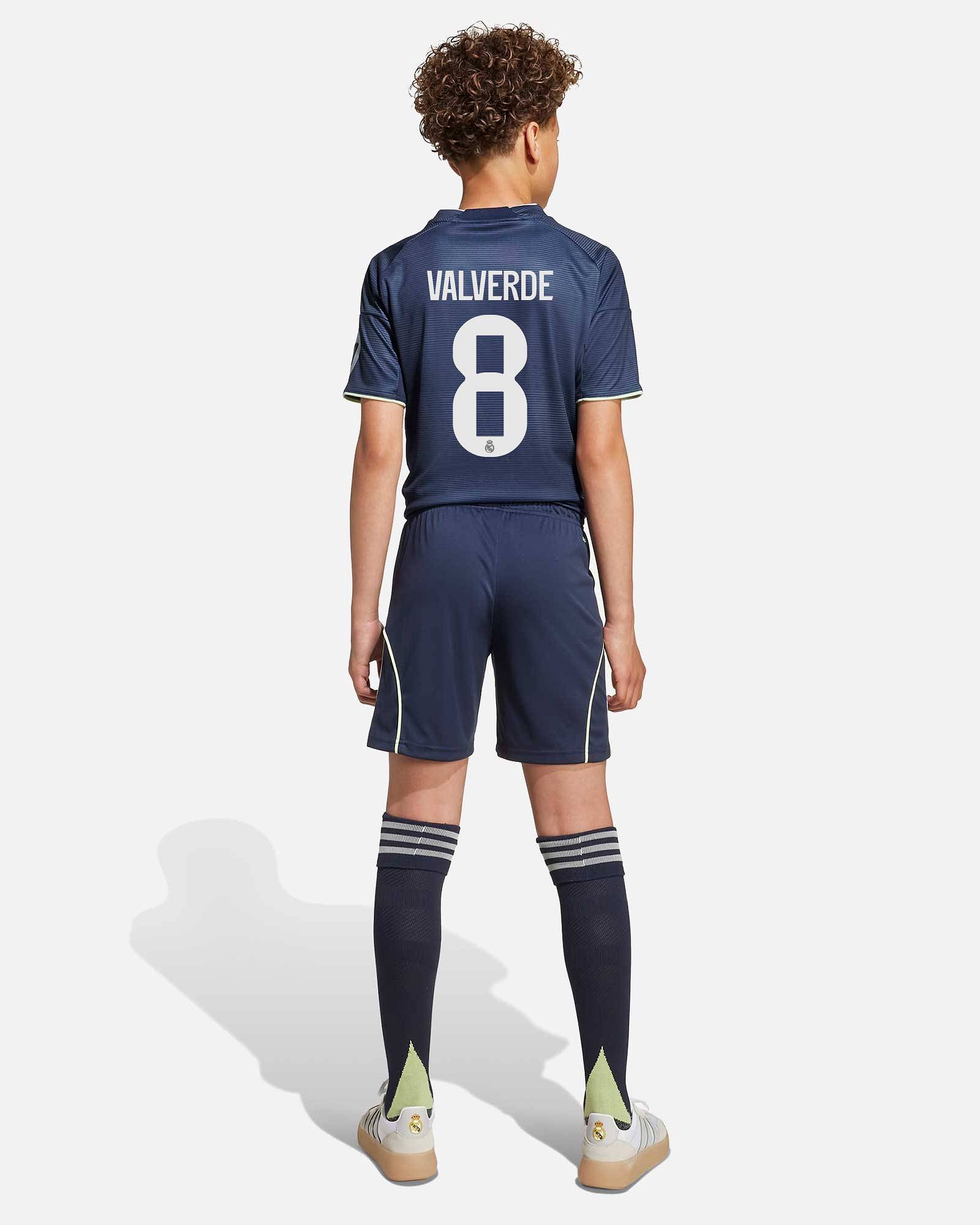 Conjunto 2ª Real Madrid 2025/2026 Valverde - Fútbol Factory