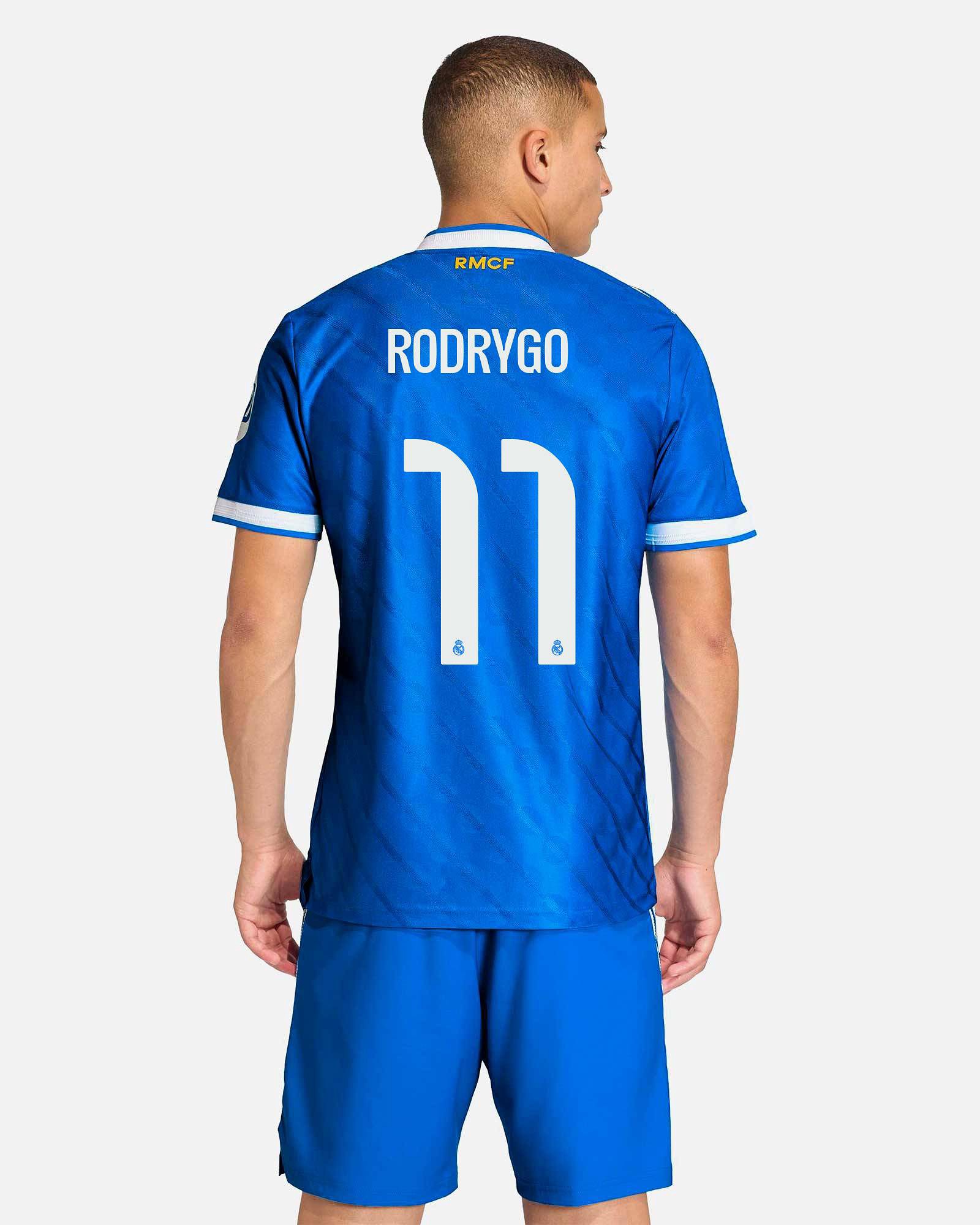 Camiseta 3ª Real Madrid 2025/2026 Authentic Rodrygo Camiseta 3ª Real Madrid 2025/2026 Authentic Rodrygo - Fútbol Factory