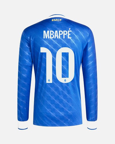 Camiseta manga larga 3ª Real Madrid 2025/2026  Mbappé