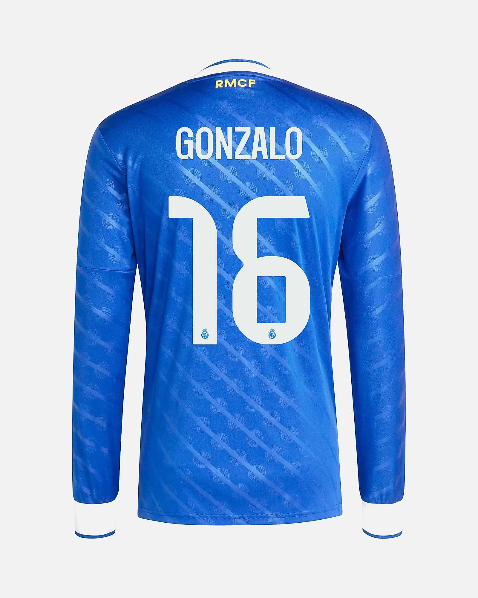 Camiseta manga larga 3ª Real Madrid 2025/2026  Gonzalo - Fútbol Factory