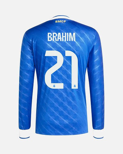 Camiseta manga larga 3ª Real Madrid 2025/2026  Brahim