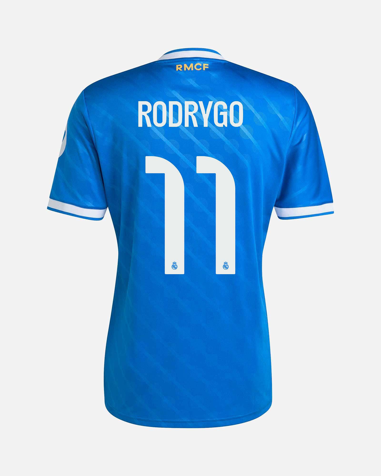 Camiseta 3ª Real Madrid 2025/2026 Rodrygo Camiseta 3ª Real Madrid 2025/2026 Rodrygo - Fútbol Factory