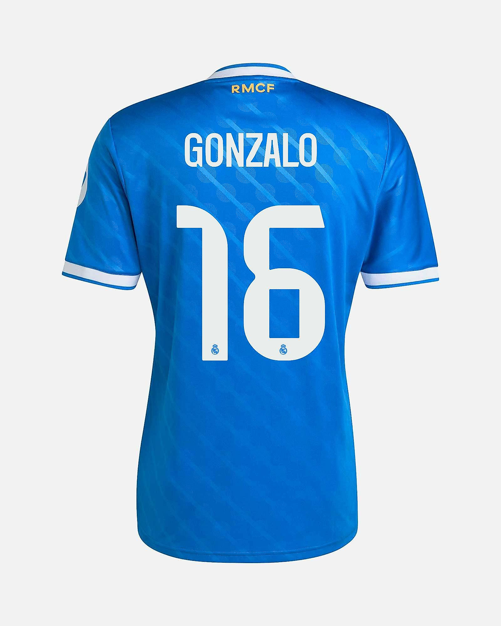 Camiseta 3ª Real Madrid 2025/2026 Gonzalo - Fútbol Factory