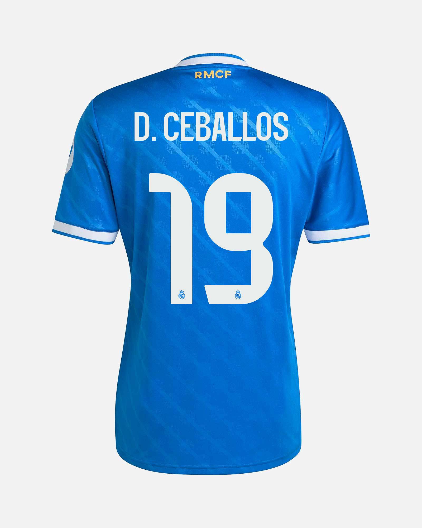 Camiseta 3ª Real Madrid 2025/2026 D. Ceballos - Fútbol Factory