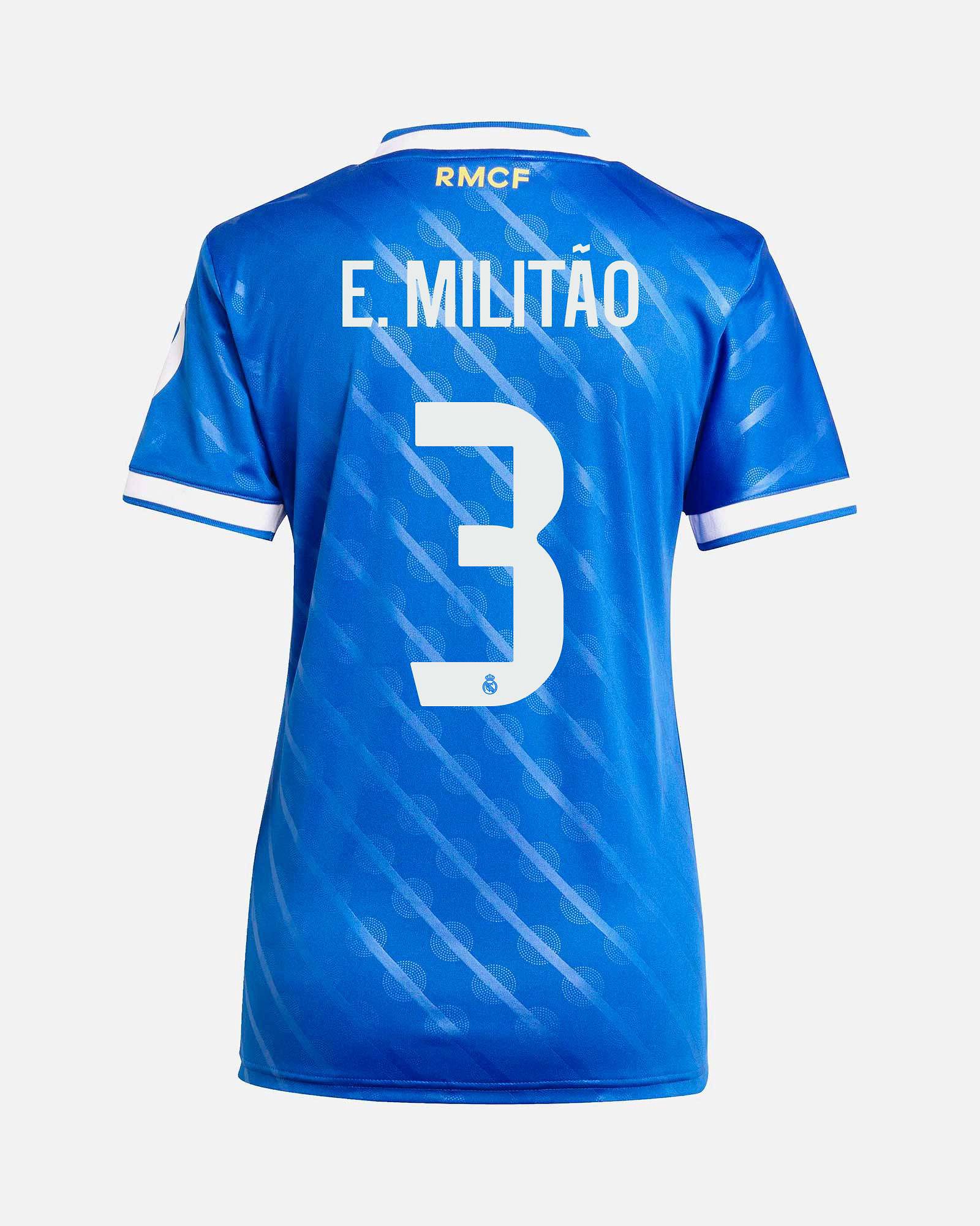 Camiseta 3ª Real Madrid 2025/2026 E. Militão - Fútbol Factory